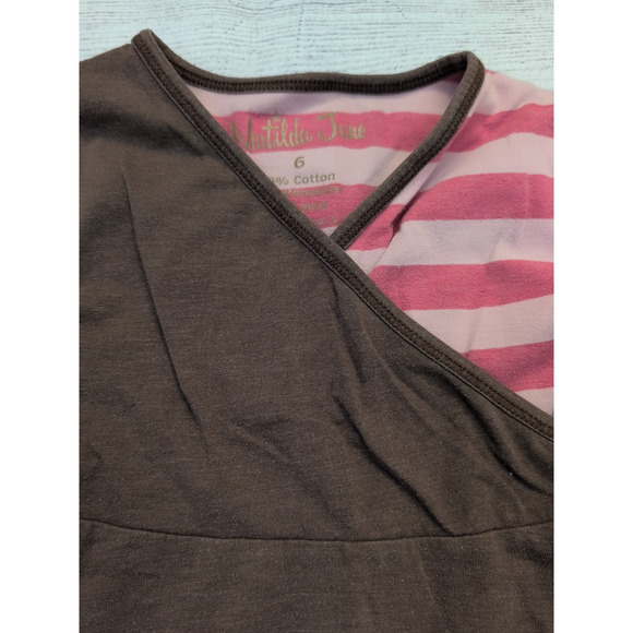 6 Matilda Jane Deer Wrap Dress - Picture 2 of 7